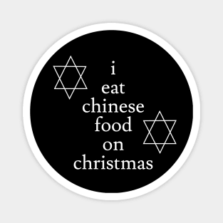 Chinese Food on Christmas Magnet